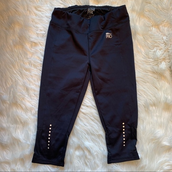 Crivit Pro Performance Running Capris Black - Picture 5 of 12